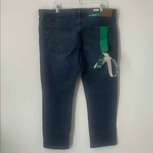 Urban Star Men's Stretch Slim Fit Jeans, Bark Blue, Size 38x39 /Z8 - Picture 2 of 7